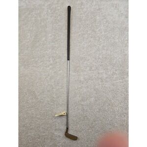 Vintage Kroydon Chipper Golf Club Mens 35.5" Brass/Bronze Head w Steel Shaft